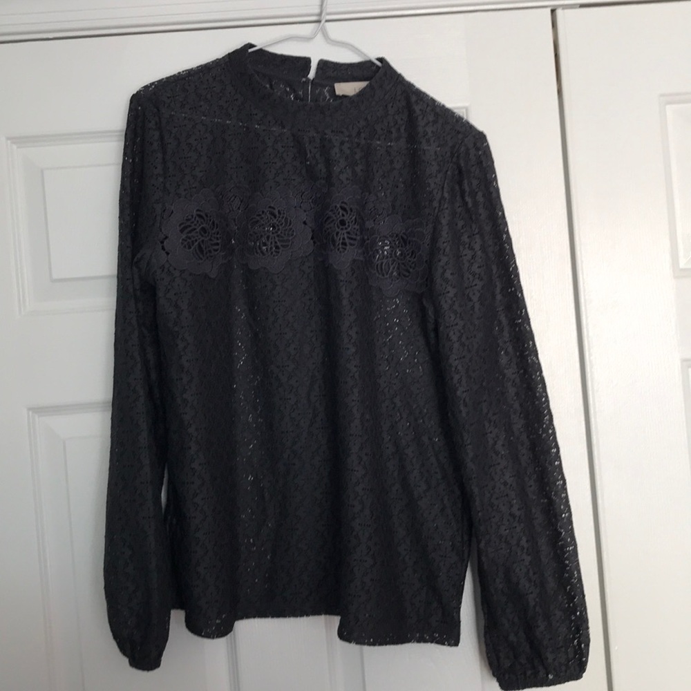 Ann Taylor Loft Size M Long Sleeve Blouse.